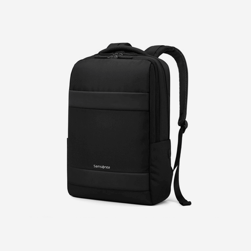 新秀麗（Samsonite）雙肩包電腦包男士15.6英寸商務揹包旅行包蘋果筆記本書包 TX5黑色